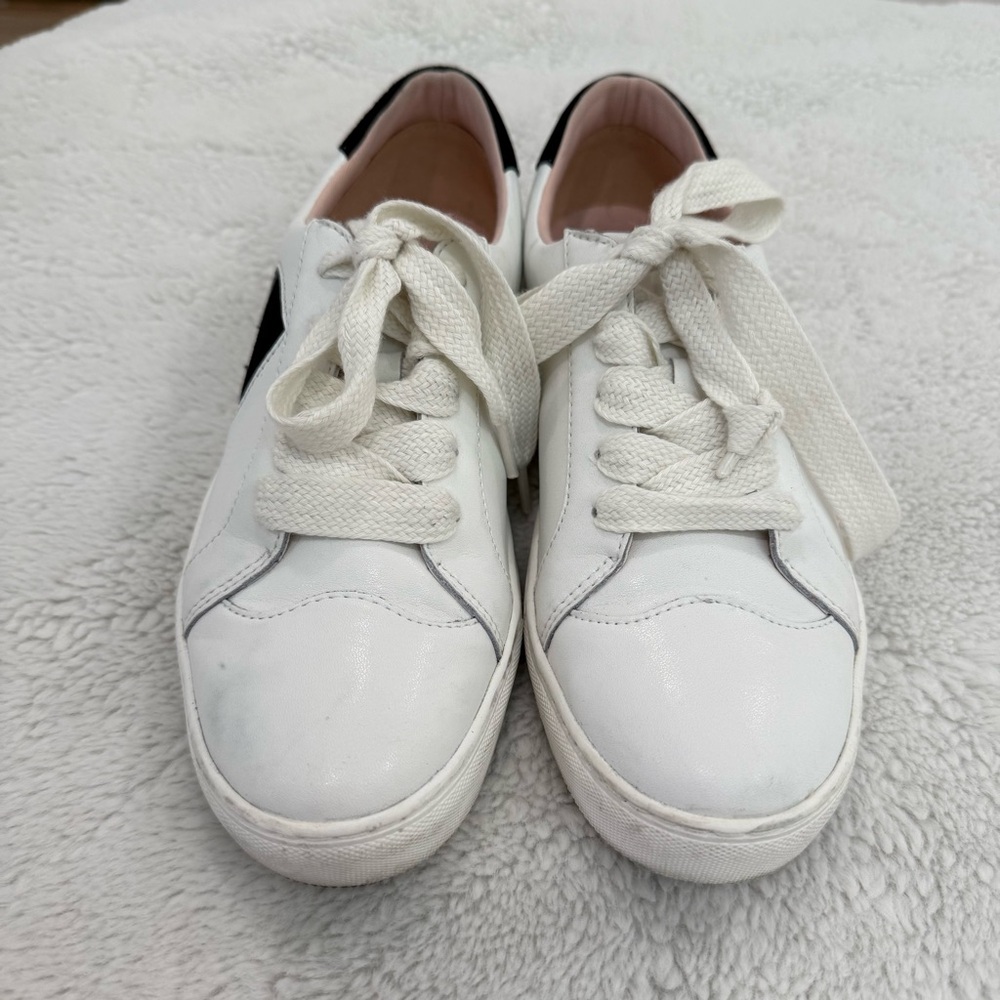 Kate Spade | Black and White Fez Sneaker - Picture 5 of 14